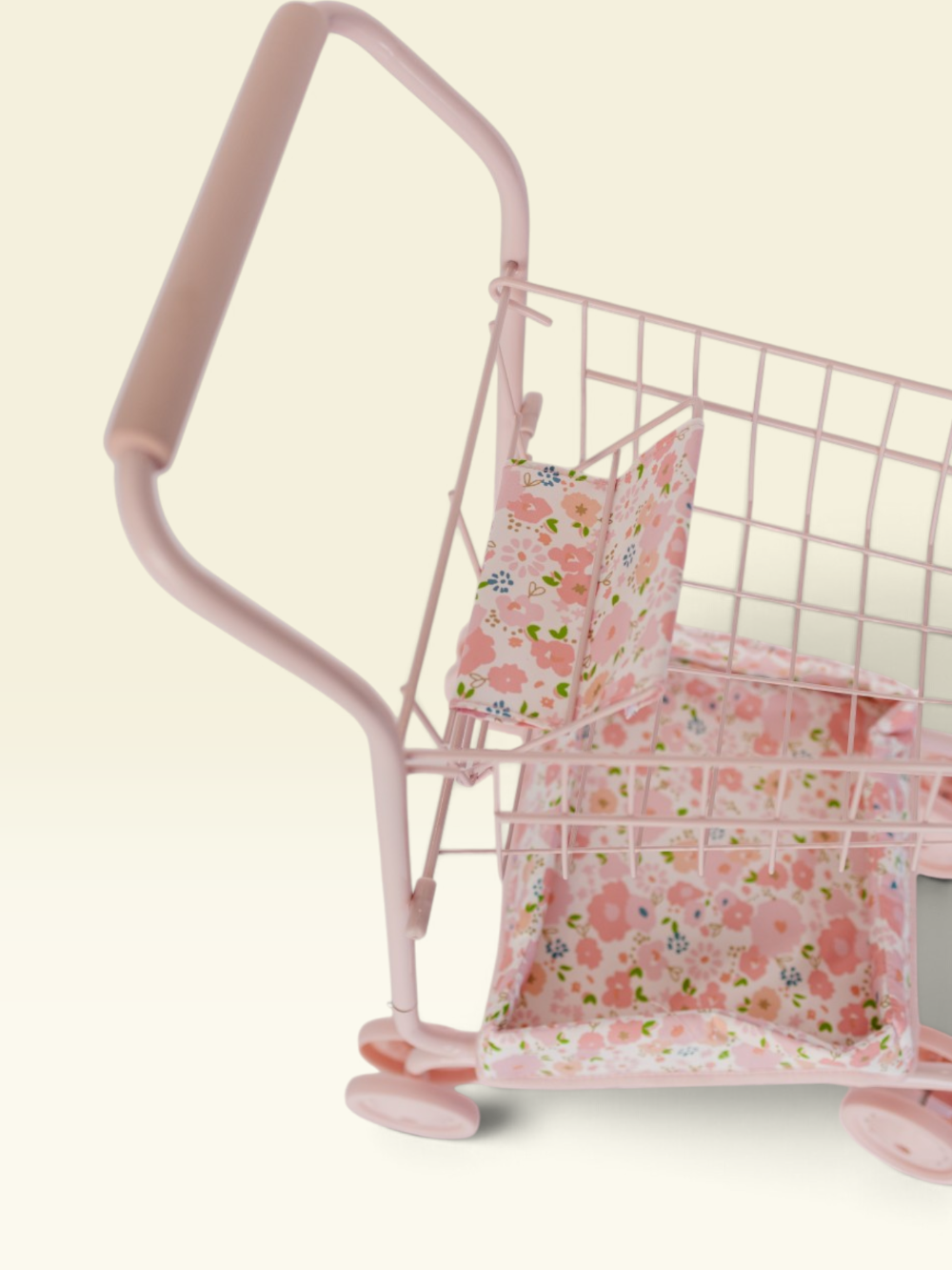 Toy Shopping Cart - Garden Blush