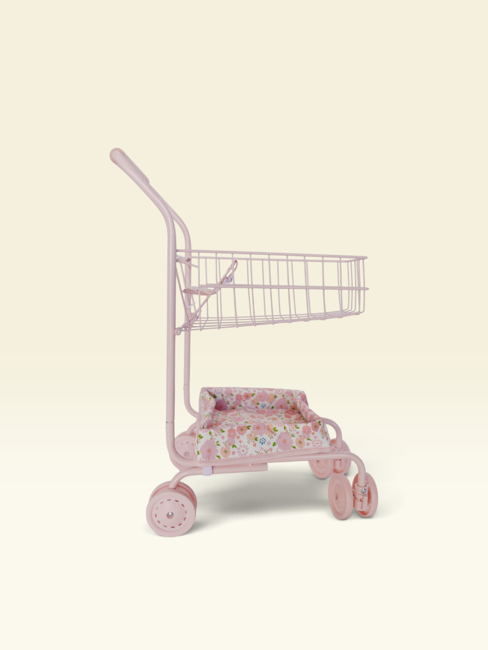 Toy Shopping Cart - Garden Blush