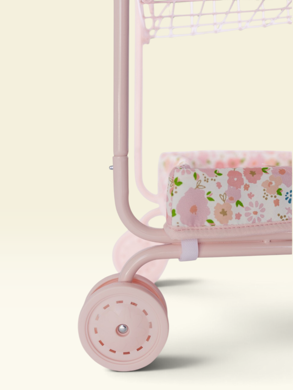 Toy Shopping Cart - Garden Blush