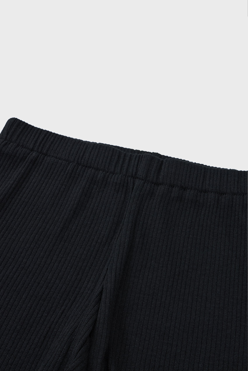 Organic Cotton Ribbed Short