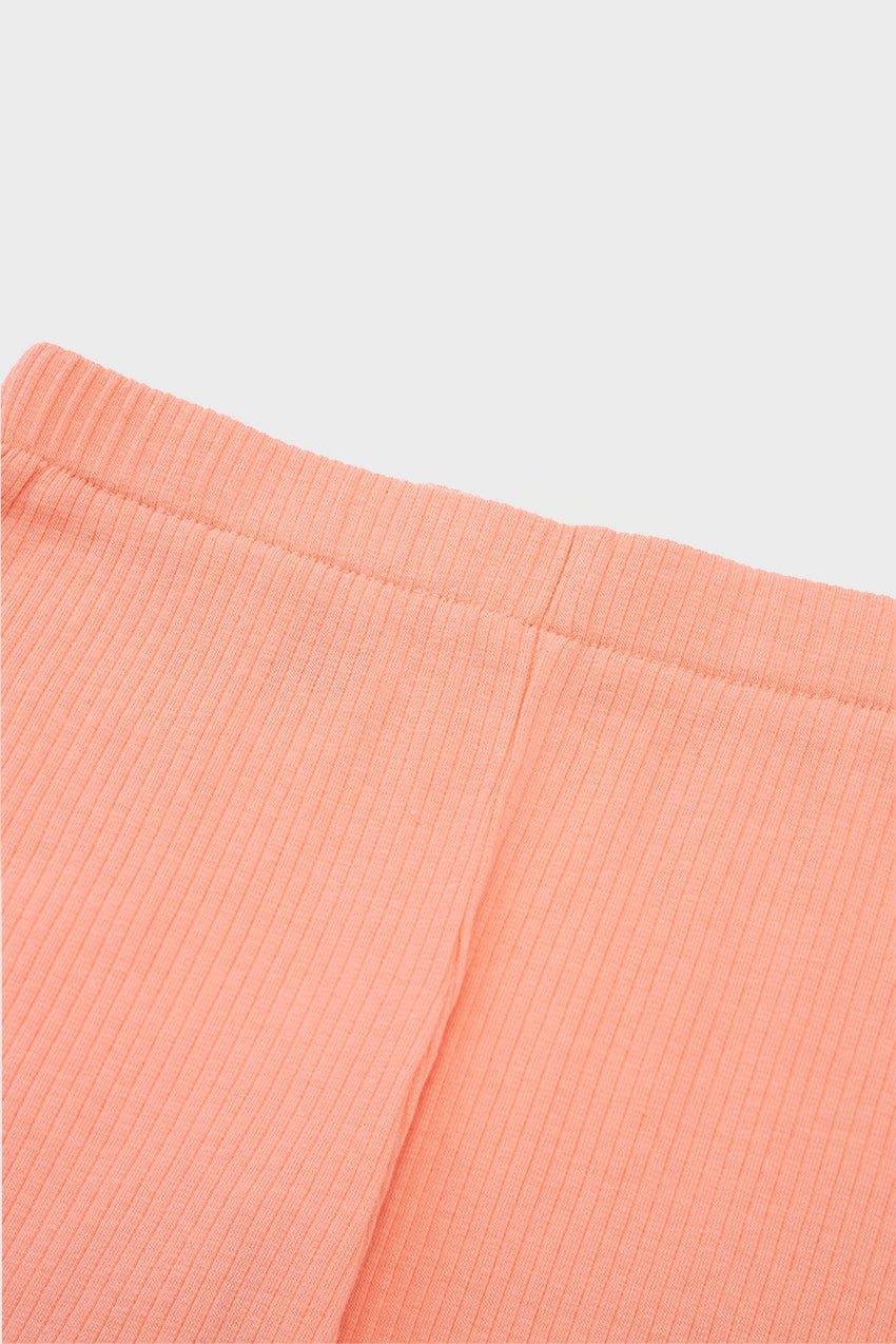 Organic Cotton Ribbed Short