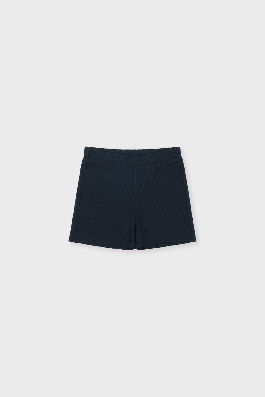 Organic Cotton Ribbed Short