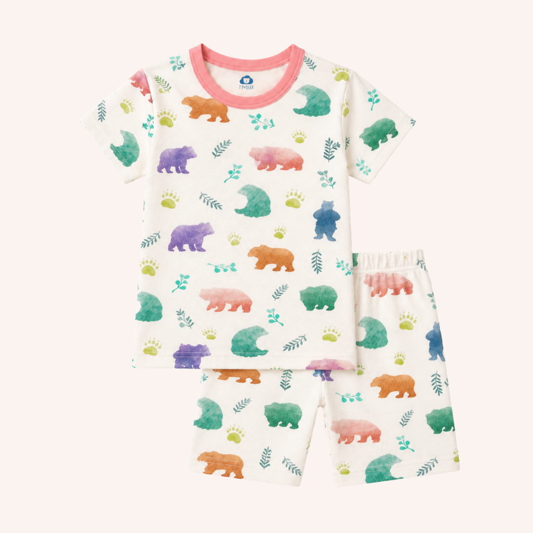 Beary Fabulous Short Sleeve Pajamas