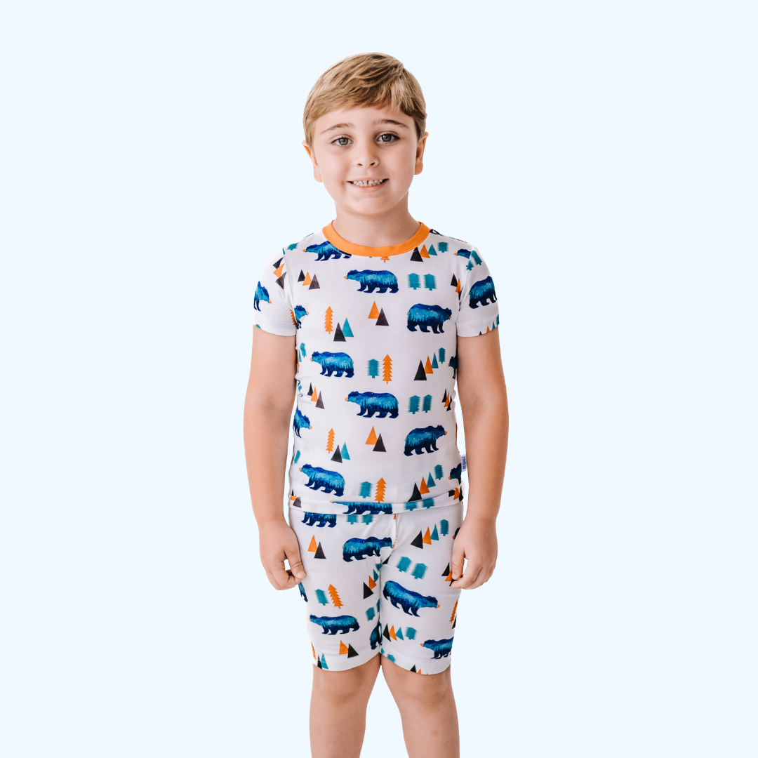 Cozy Cubs Short Sleeve Pajamas