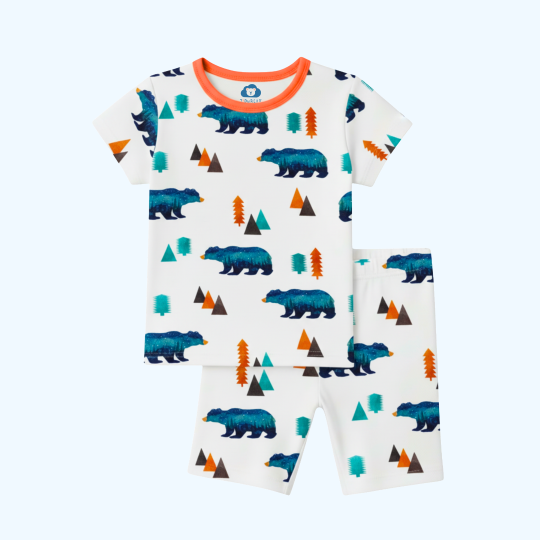 Cozy Cubs Short Sleeve Pajamas