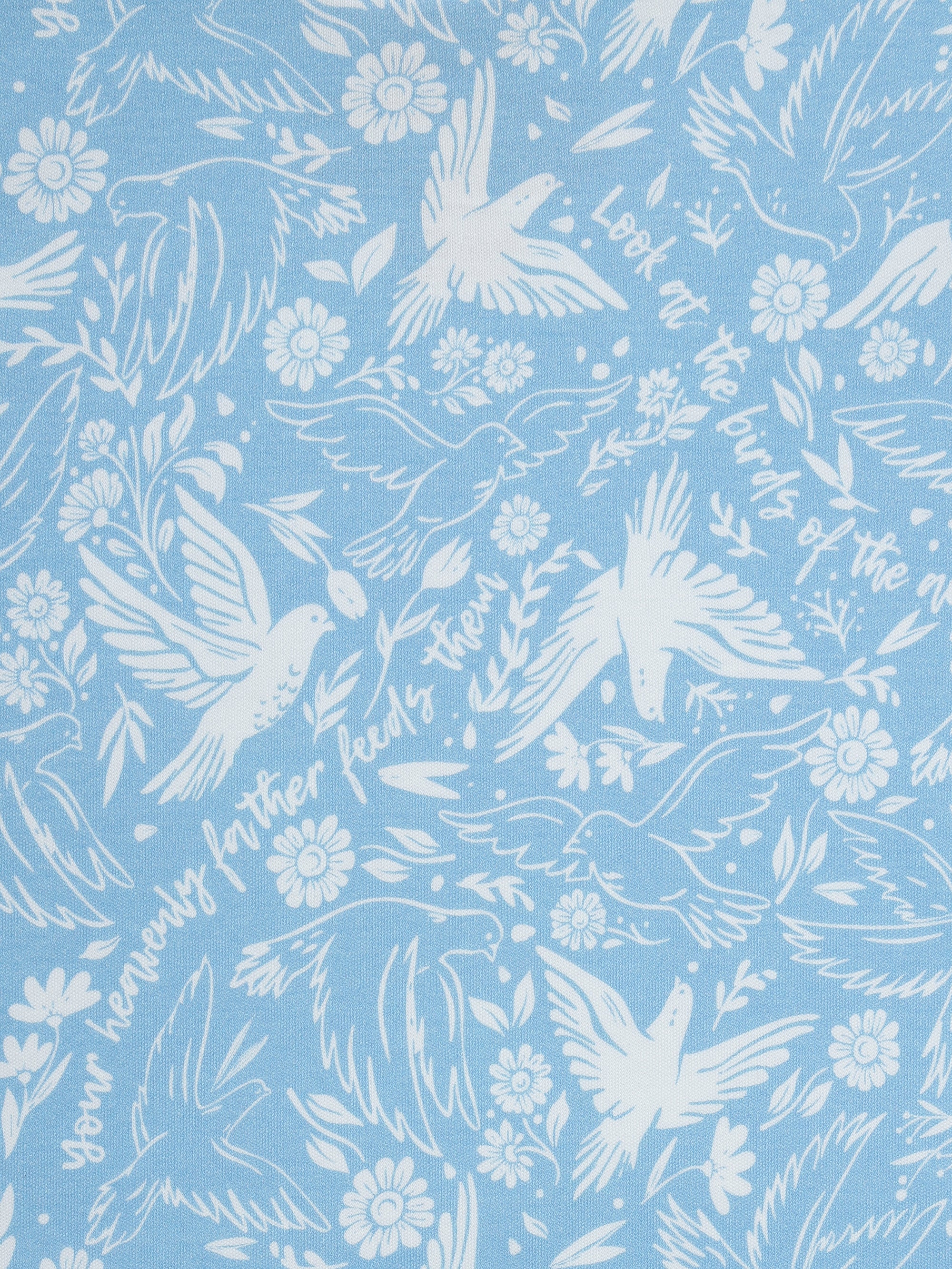 Birds Of The Air Shorts Set Cotton