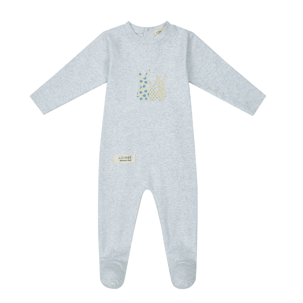 Bo Bunny Footie - Blue