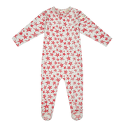 Sienna Star Footie - Pink