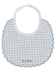 Teddy Au Pane Bib - Blue