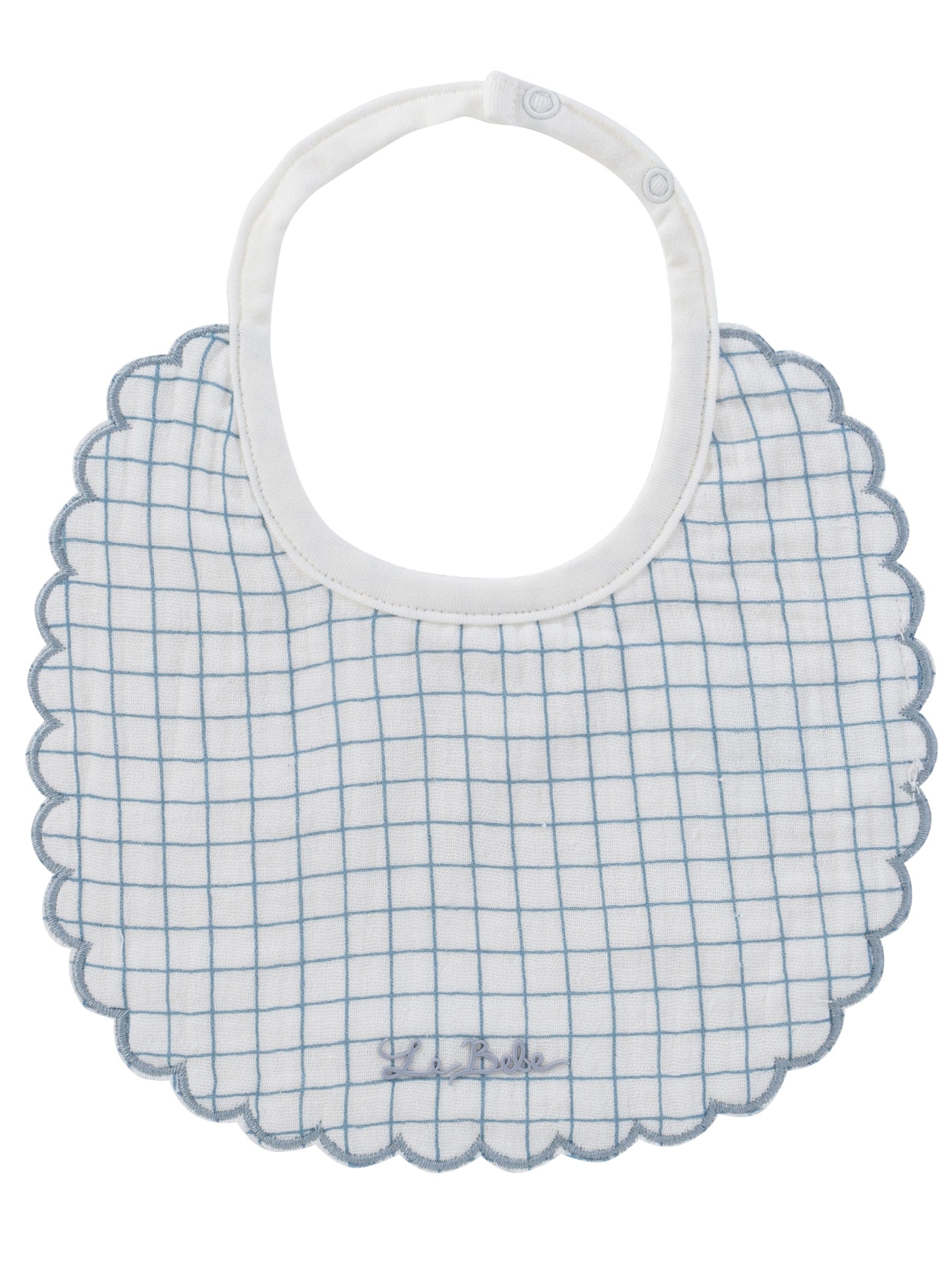 Teddy Au Pane Bib - Blue
