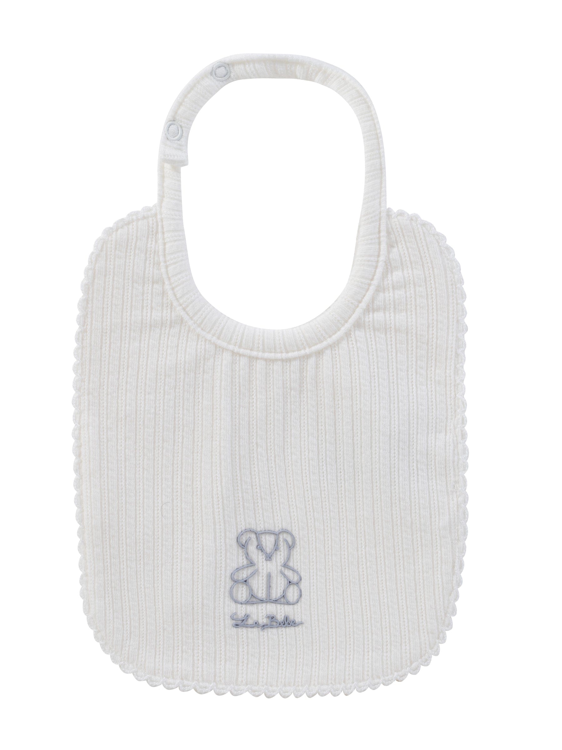Teddy Bib - Blue