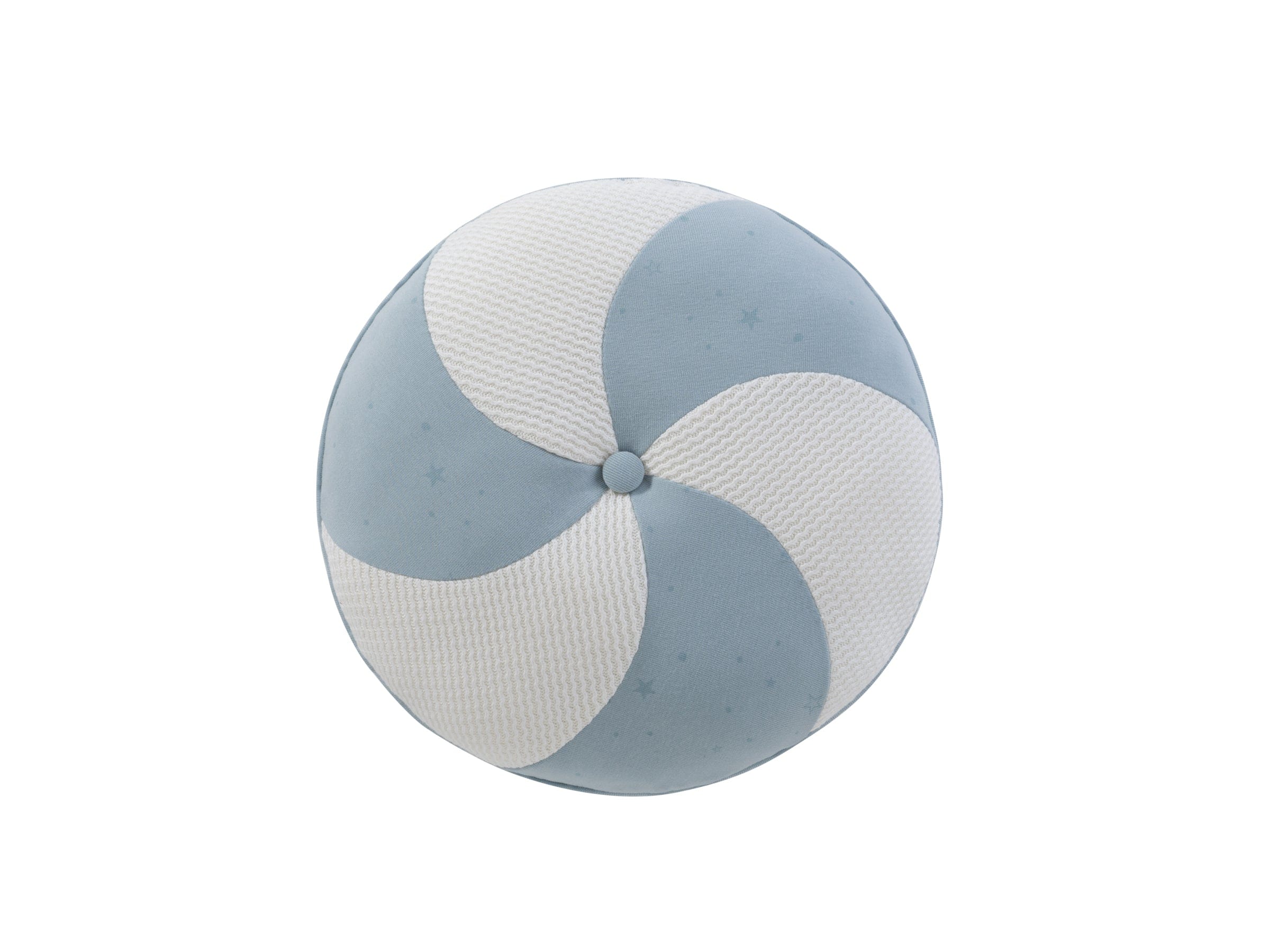 Starlight Pinwheel Pillow - Blue