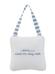 Enfant Sleeping Door Pillow - Blue
