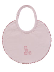 Baby Blocks Bib - Pink