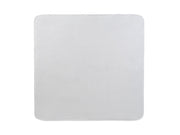 Knitted Padded Blanket - White
