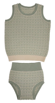 Logan Knit Set - Green