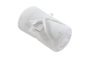 Baby Blocks Swaddle - White Blue