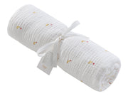 Mini Royals Swaddle - Red