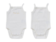 Mini Royals Onesie Set Of 2 - Blue