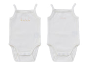 Mini Royals Onesie Set Of 2 - Pink