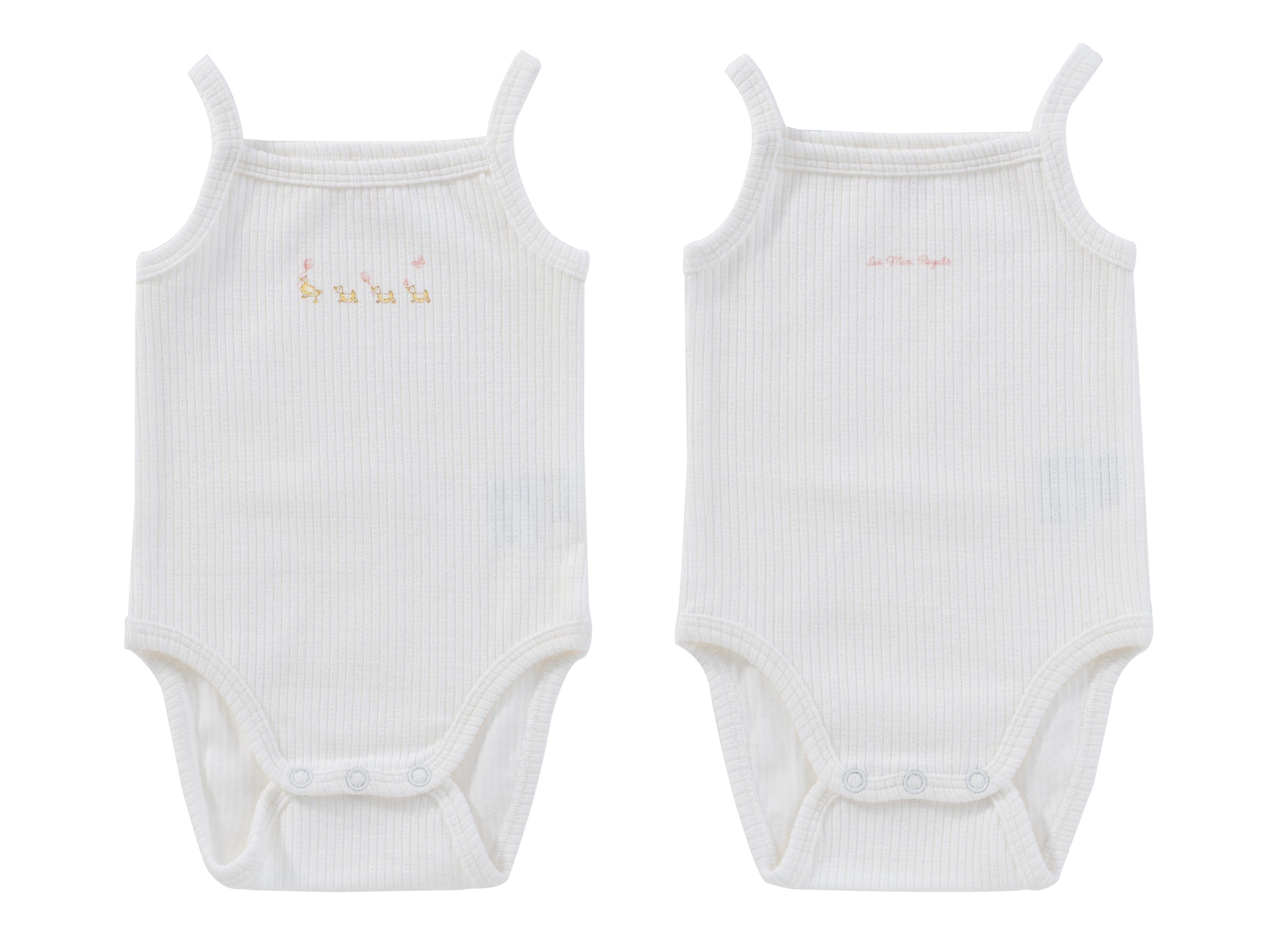 Mini Royals Onesie Set Of 2 - Pink