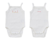 Mini Royals Onesie Set Of 2 - Red