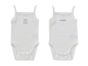Teddy Au Pane Onesie Set Of 2 - Blue