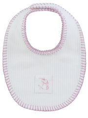 Bunny Rib Bib - Pink