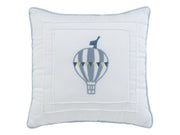 Up & Away Throw Pillow - Blue