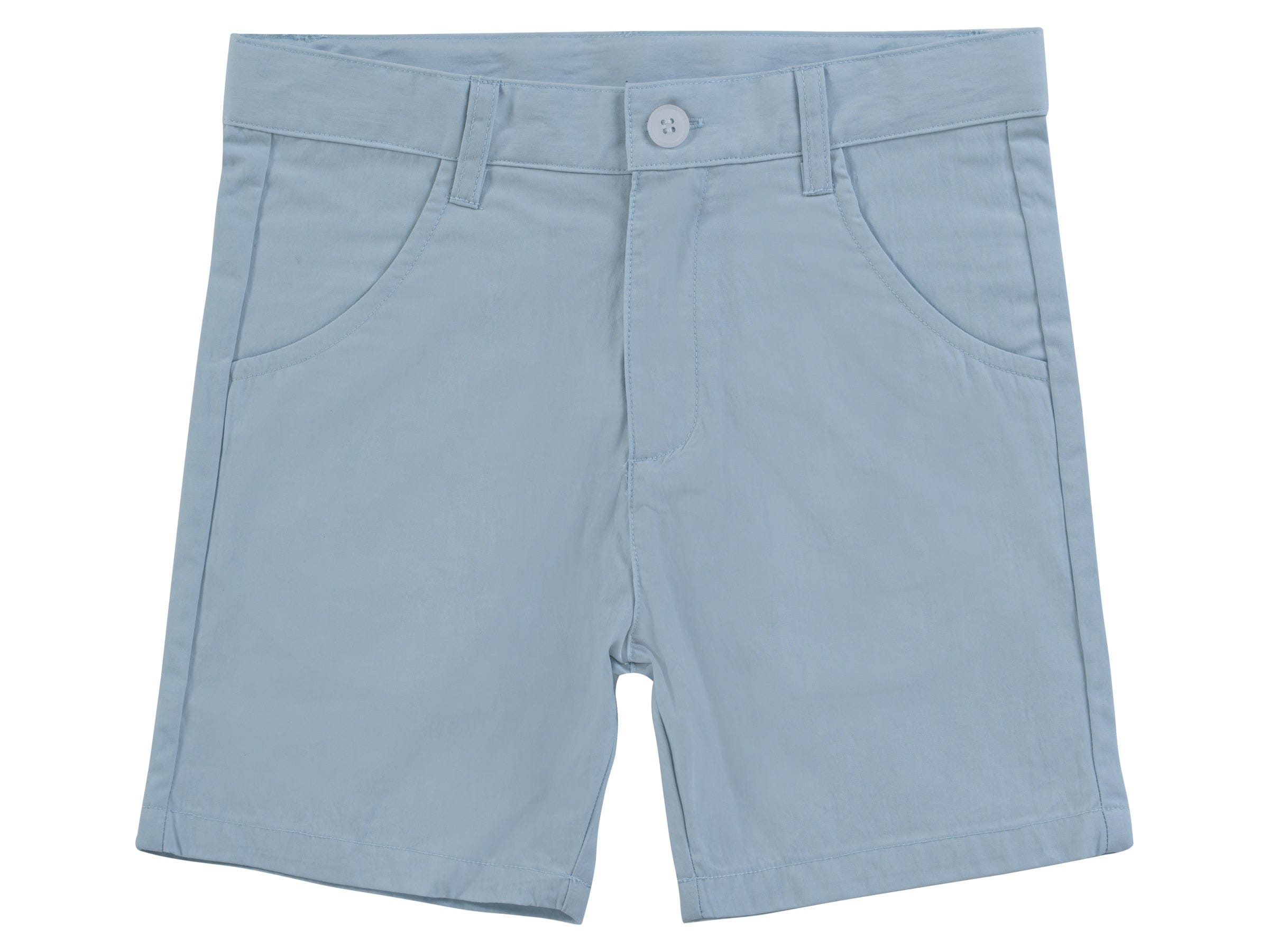 Polished Cotton Shorts Ss26 - Seafoam