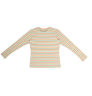 Leora Stripe Tee - Red