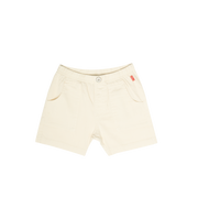 Pull-on Washed Chino Shorts - Natural