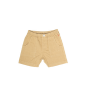 Pull-on Washed Chino Shorts - Sand