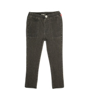 Pull-on Washed Jean Pants - Grey