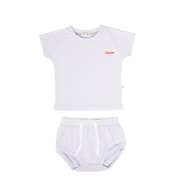 Mila Cotton Short Set - Lavender