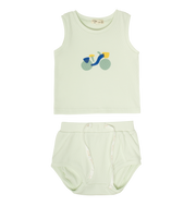 Lynn Bib Tank Set - Mint
