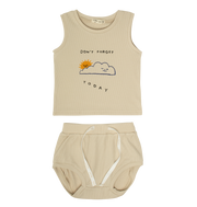 Lynn Bib Tank Set - Yellow