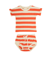Addie Terry Set - Coral