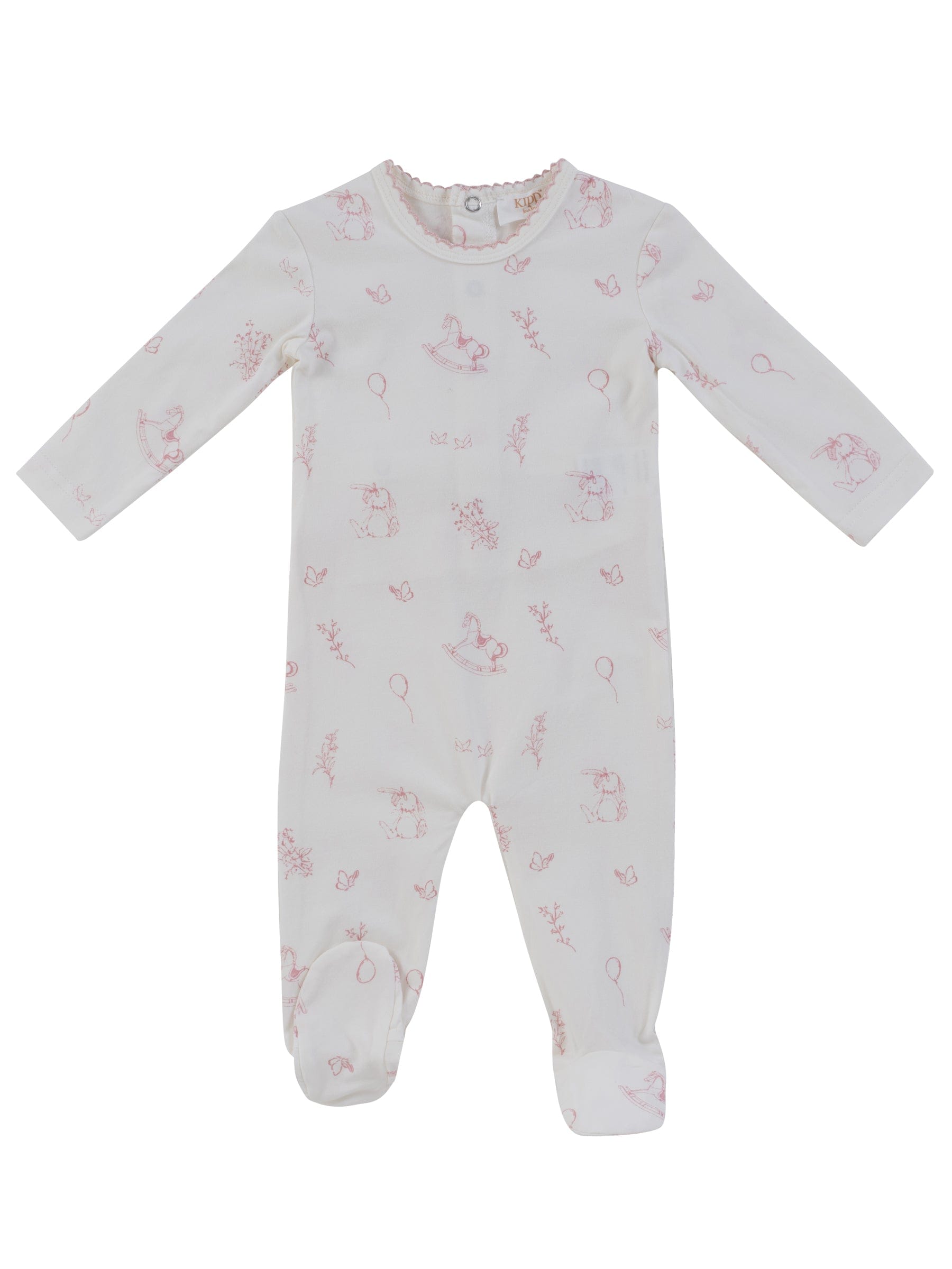 Toile Footie - Pink