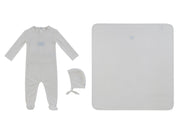 Kb Patch Footie 3pc Set - Blue