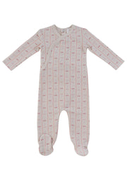 Cerise Footie - Pink