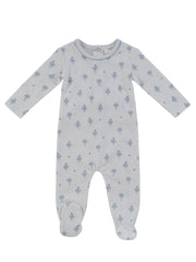Up + Away Footie - Blue