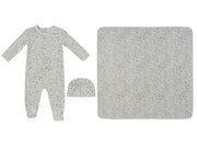 Sprout Footie 3pc Set - Blue