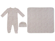 Sprout Footie 3pc Set - Pink