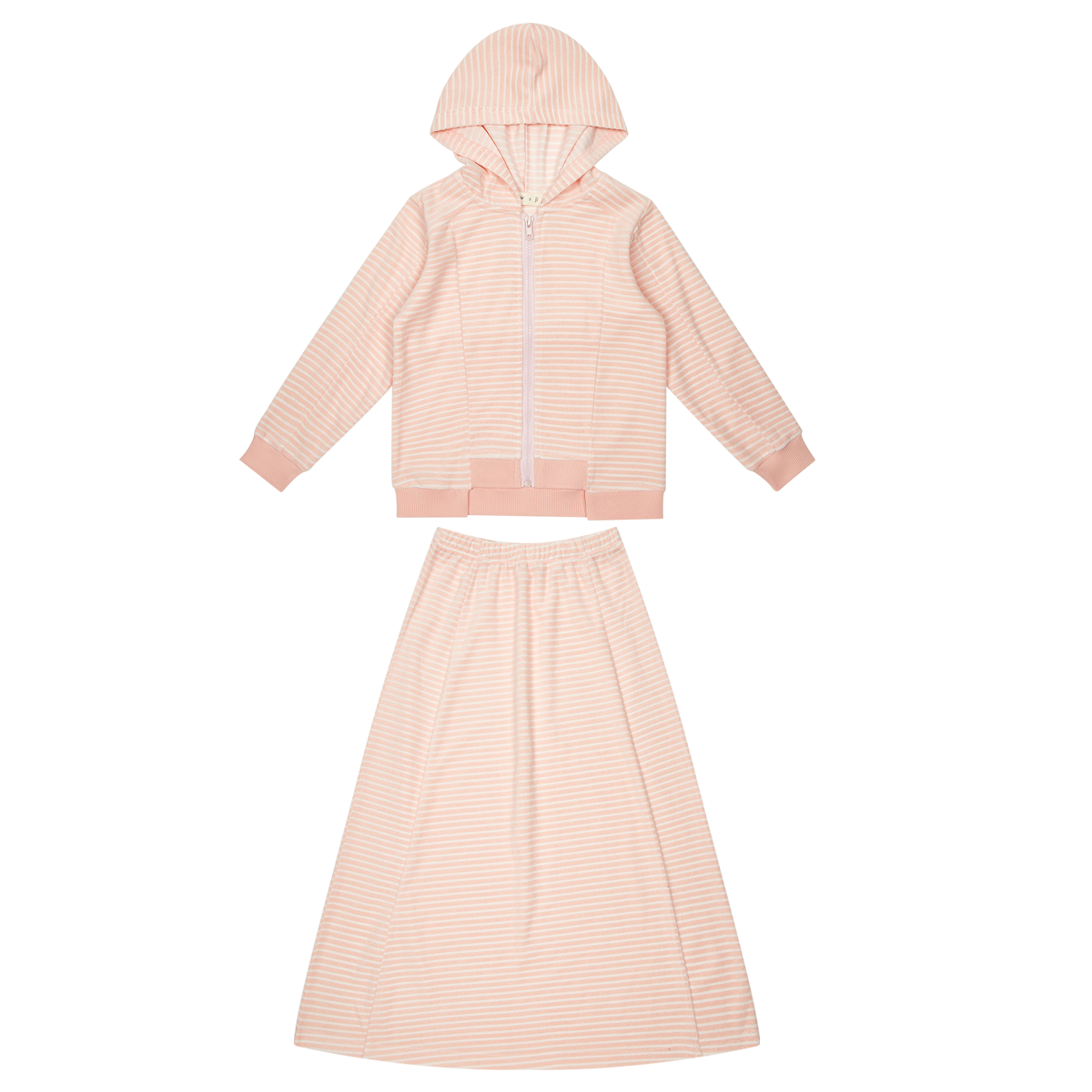 Sorbet Terry Swim Maxi Set - Pink