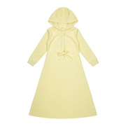 Pastel Terry Maxi Dress - Yellow