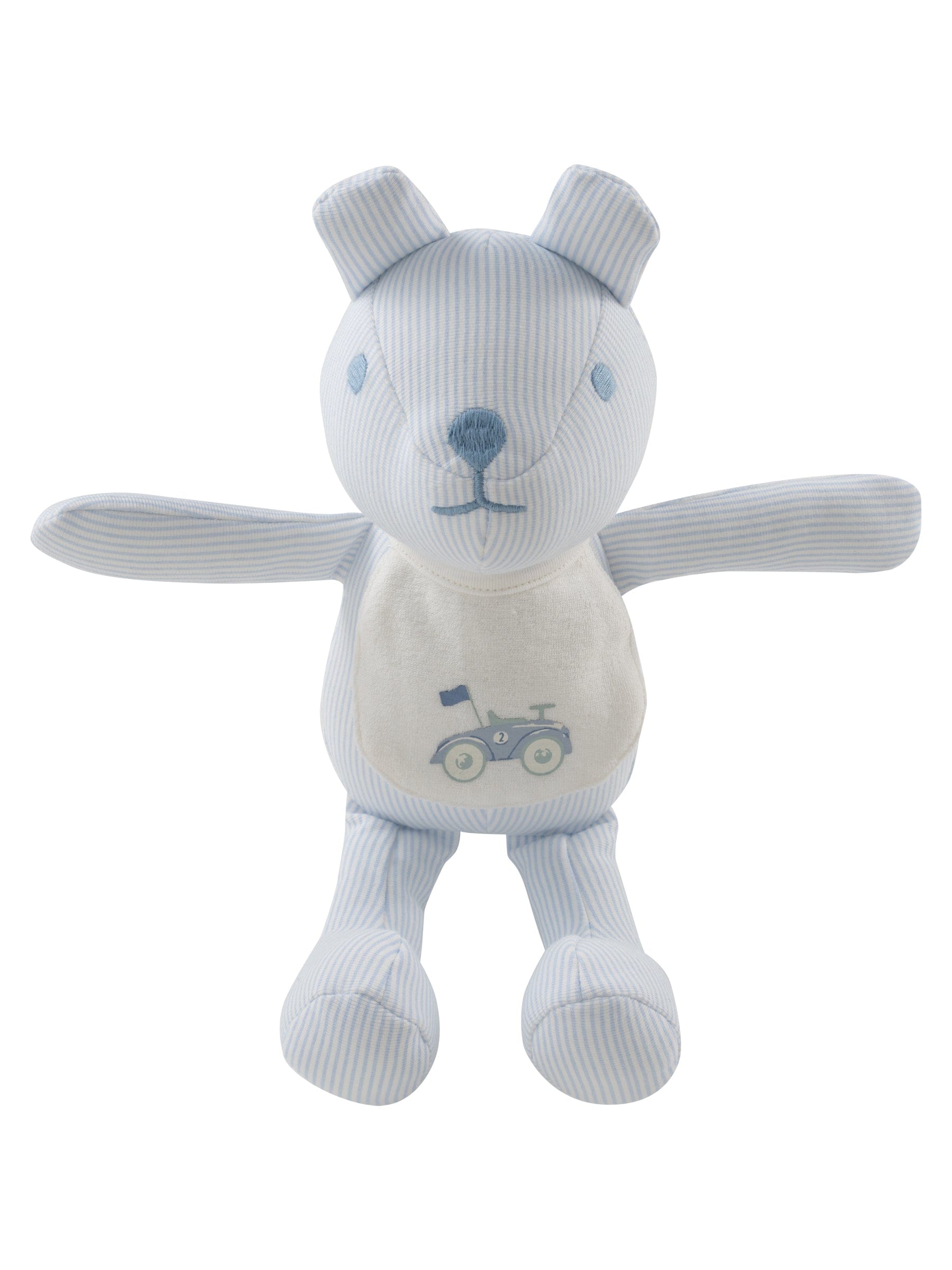 Carrera Pinstripe Teddy W/ Bib - Blue