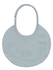 Bebe Detail Bib - Blue