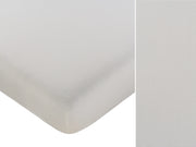 Carrera Pinstripe Fitted Full Crib Sheet - Stone