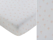 Up & Away Fitted Full Crib Sheet - Pink